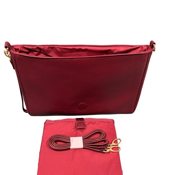 Freshly Picked Classic Crossbody Diaper Bag Burgundy - Picture 4 of 5